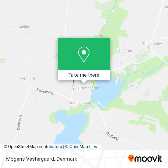 Mogens Vestergaard map