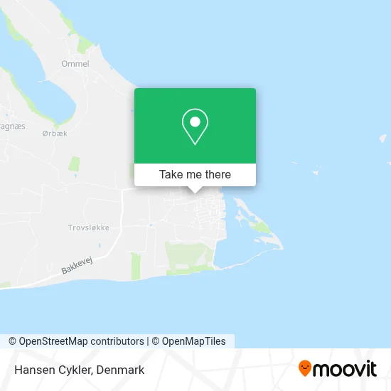 Hansen Cykler map