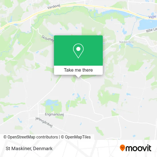 St Maskiner map