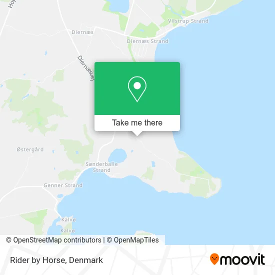 Rider by Horse map