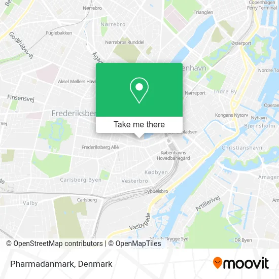 Pharmadanmark map