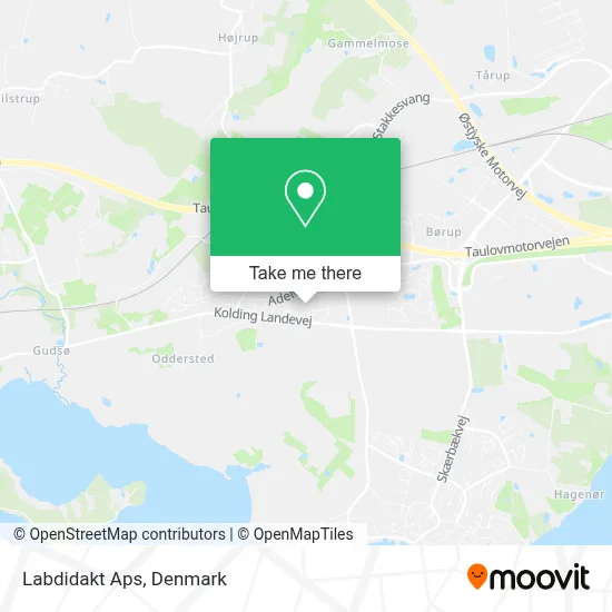 Labdidakt Aps map