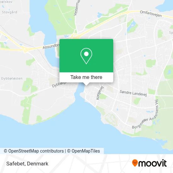 Safebet map
