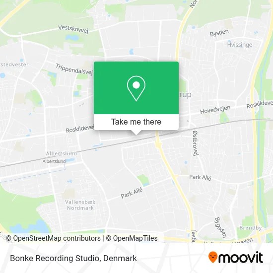 Bonke Recording Studio map