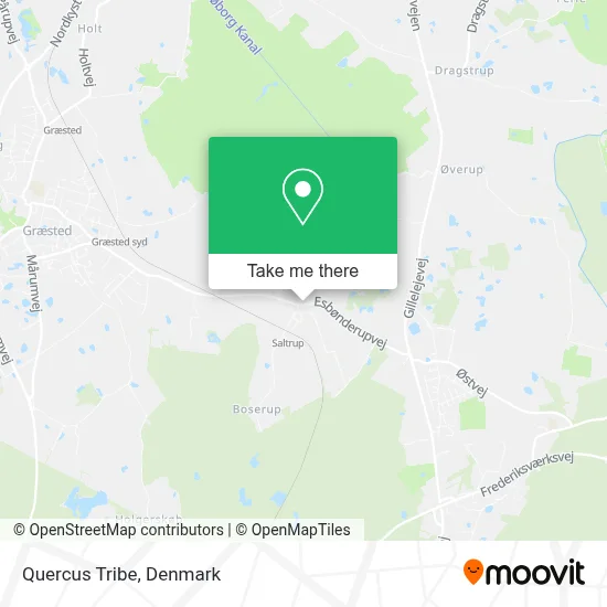 Quercus Tribe map