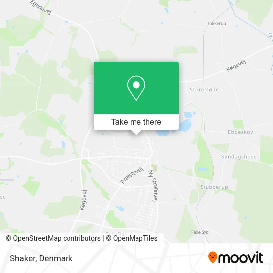 Shaker map