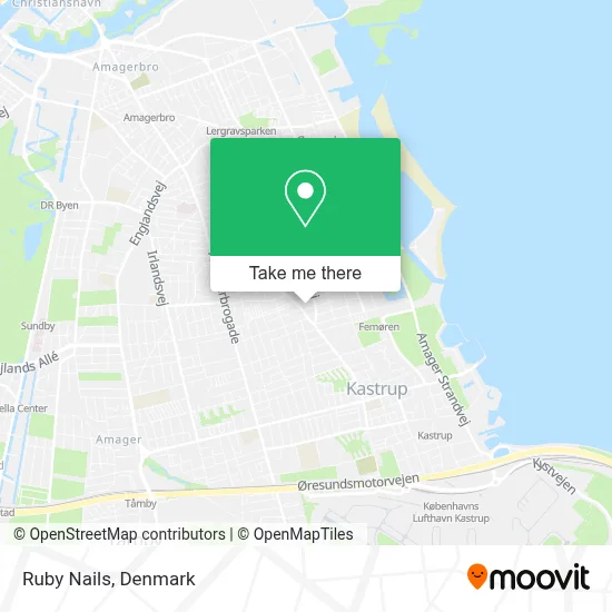Ruby Nails map