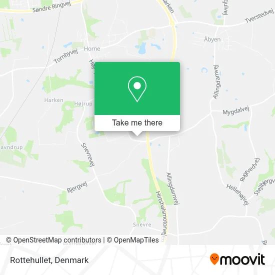 Rottehullet map