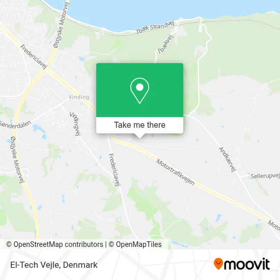 El-Tech Vejle map