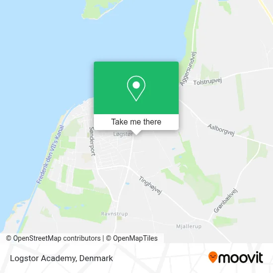 Logstor Academy map