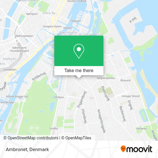 Ambronet map