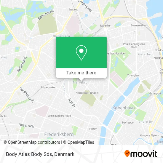 Body Atlas Body Sds map