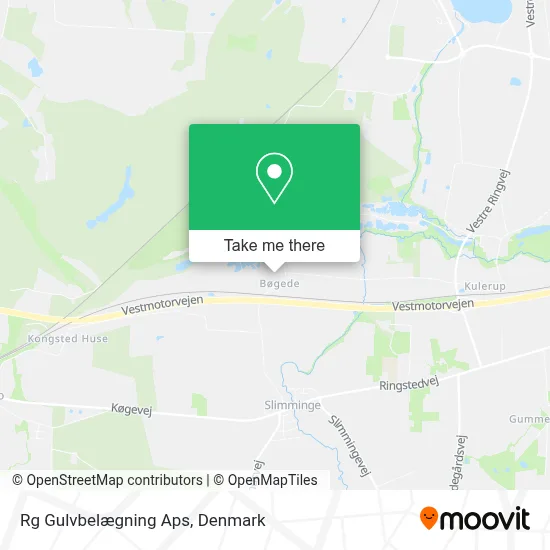 Rg Gulvbelægning Aps map