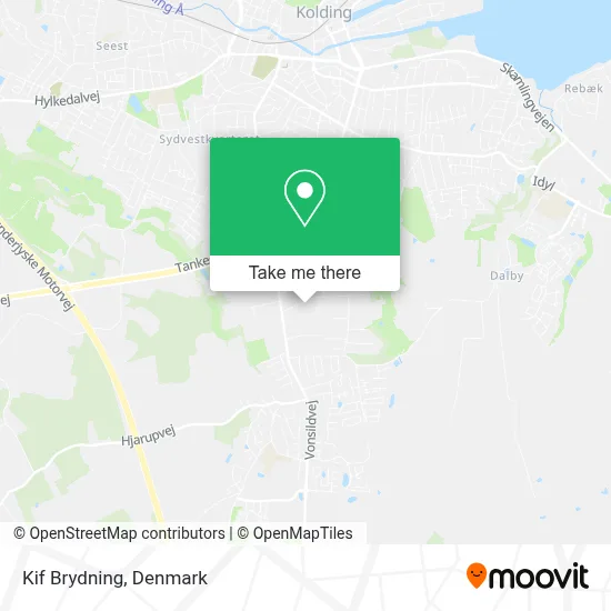 Kif Brydning map