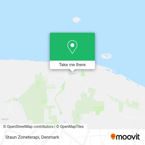 Staun Zoneterapi map