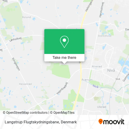 Langstrup Flugtskydningsbane map
