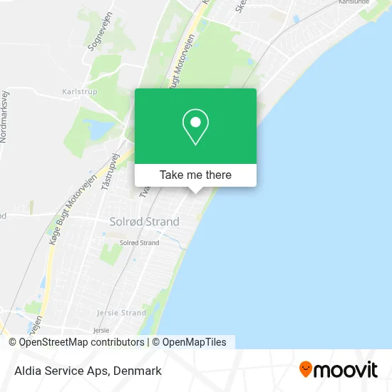Aldia Service Aps map
