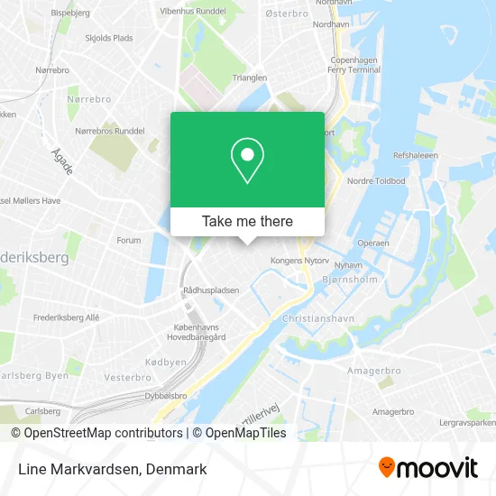 Line Markvardsen map