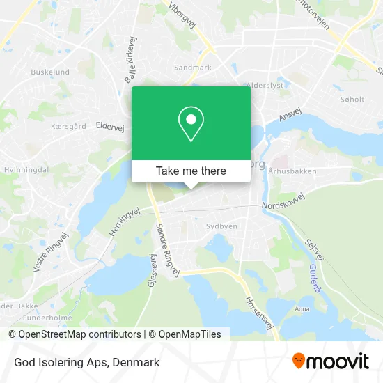 God Isolering Aps map