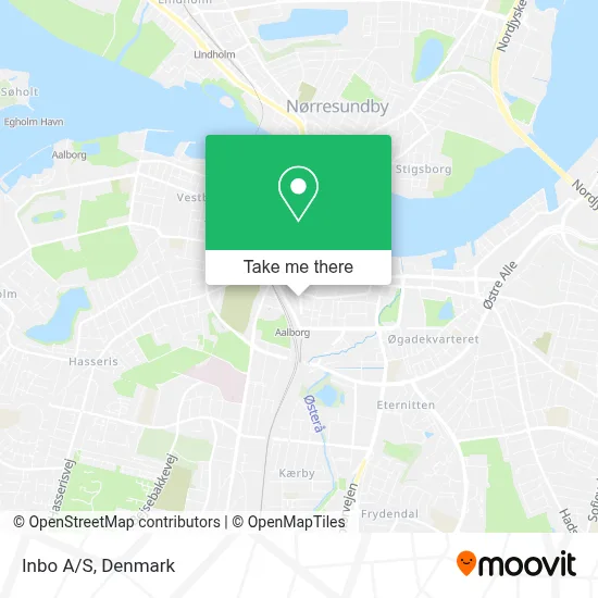 Inbo A/S map