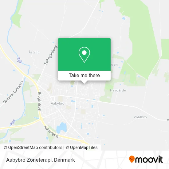 Aabybro-Zoneterapi map