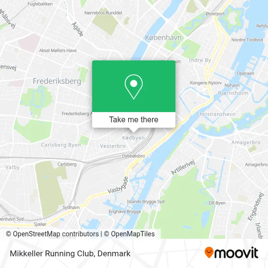 Mikkeller Running Club map