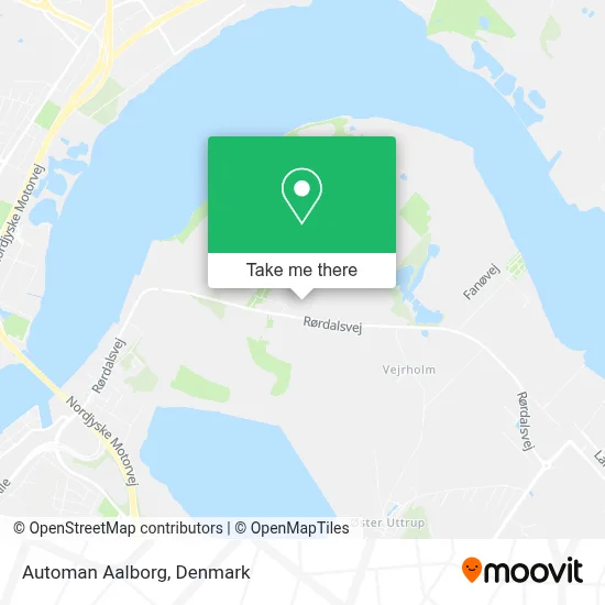 Automan Aalborg map