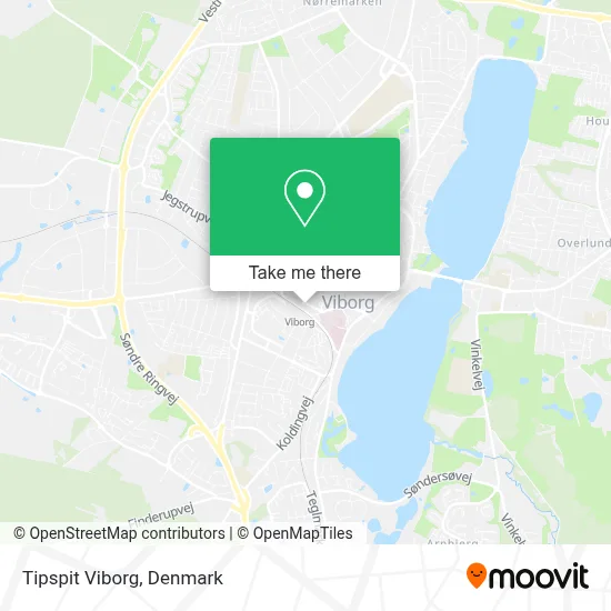 Tipspit Viborg map