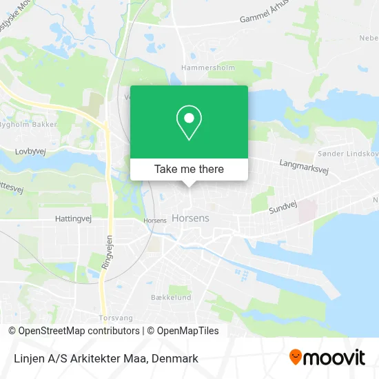 Linjen A/S Arkitekter Maa map