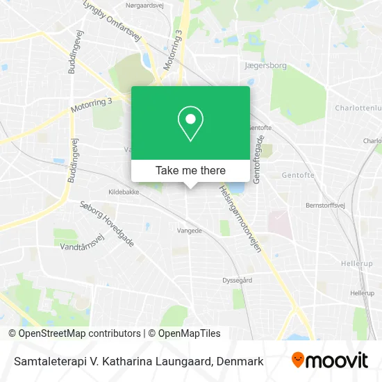Samtaleterapi V. Katharina Laungaard map