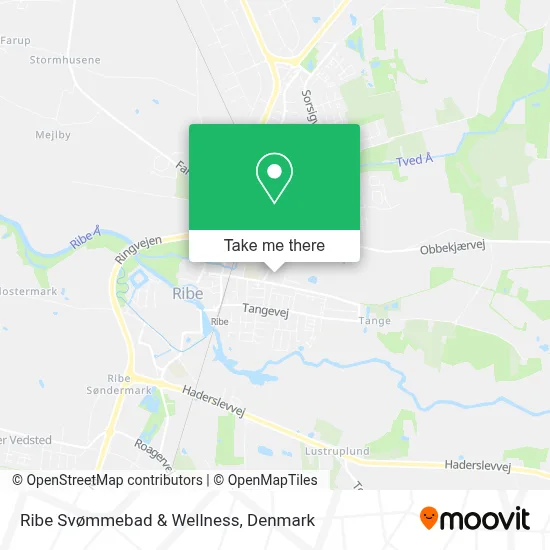 Ribe Svømmebad & Wellness map