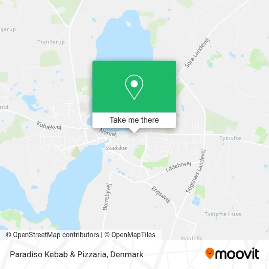 Paradiso Kebab & Pizzaria map