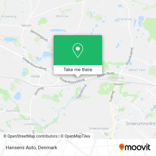 Hansens Auto map