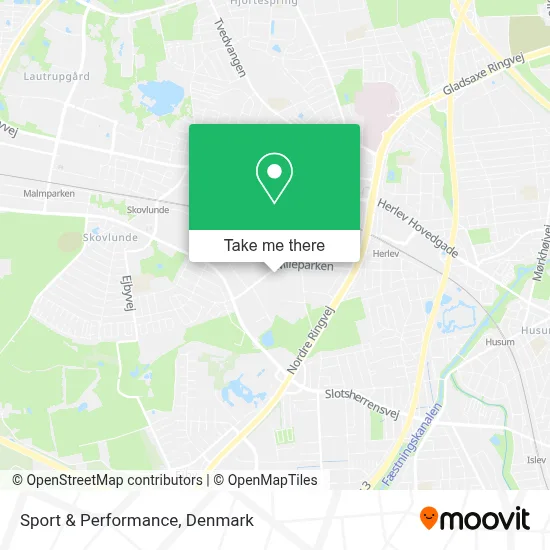 Sport & Performance map