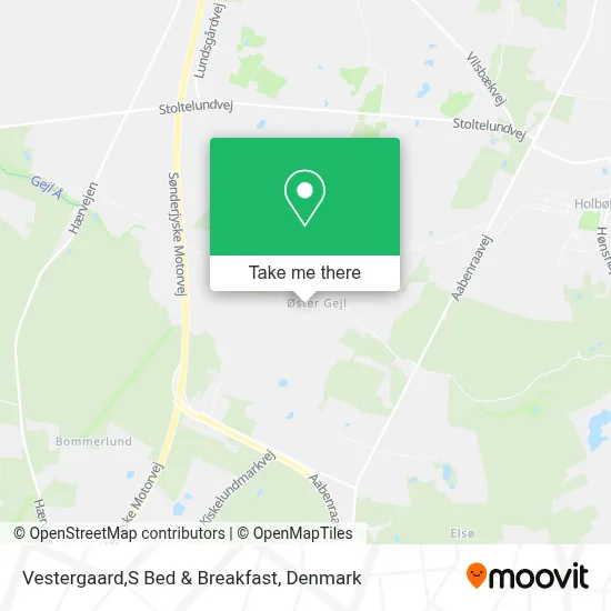 Vestergaard,S  Bed & Breakfast map