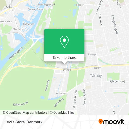 Levi's Store map