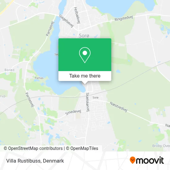 Villa Rustibuss map