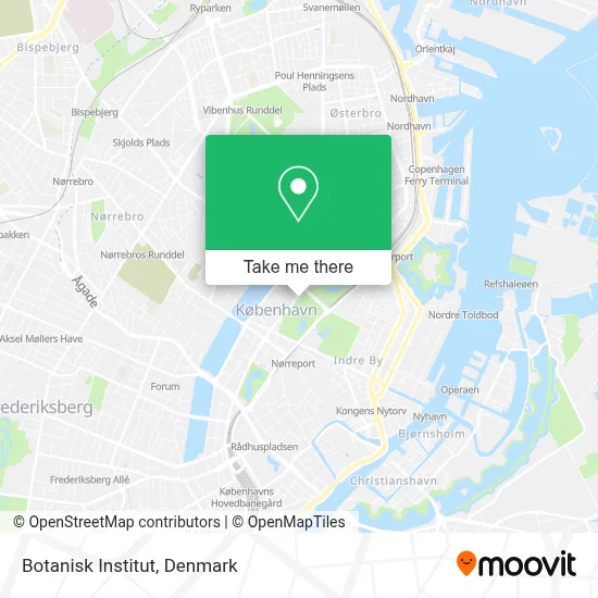 Botanisk Institut map