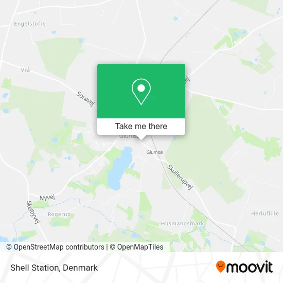 Shell Station map