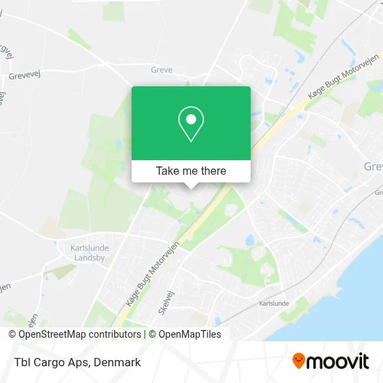 Tbl Cargo Aps map