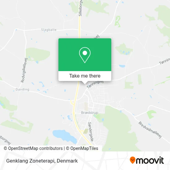 Genklang Zoneterapi map