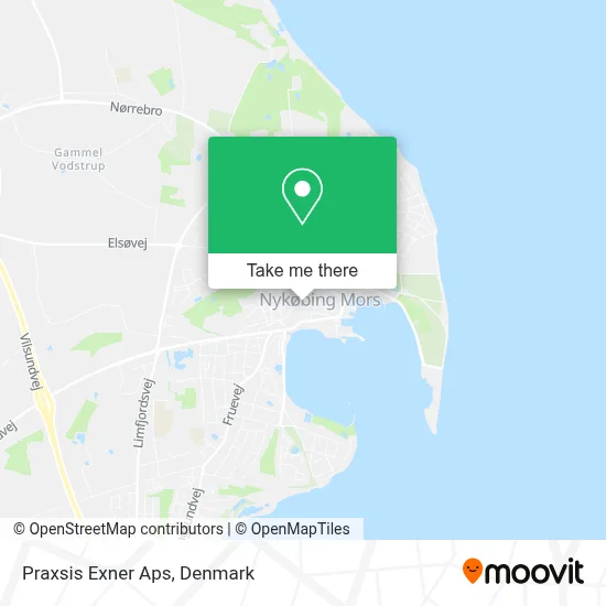 Praxsis Exner Aps map