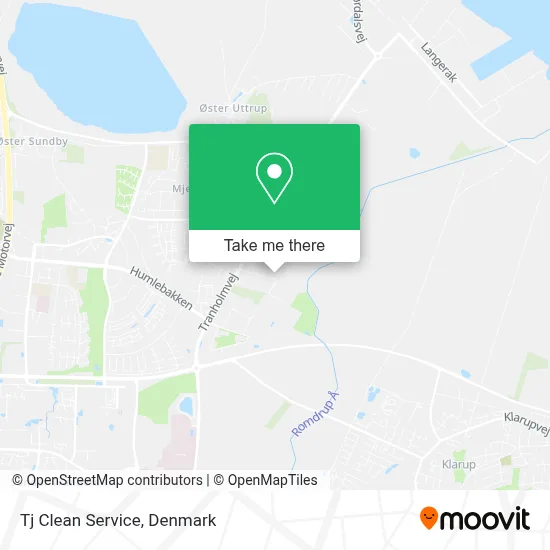 Tj Clean Service map