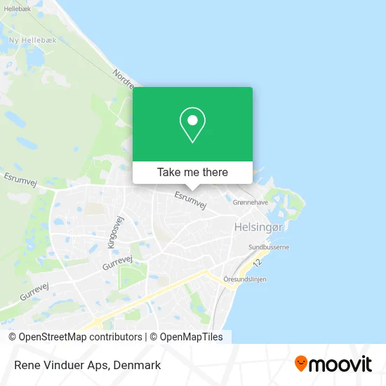 Rene Vinduer Aps map