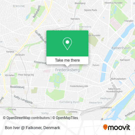 Bon Iver @ Falkoner map