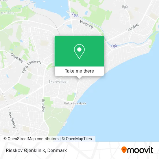Risskov Øjenklinik map
