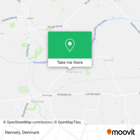 Rønnely map