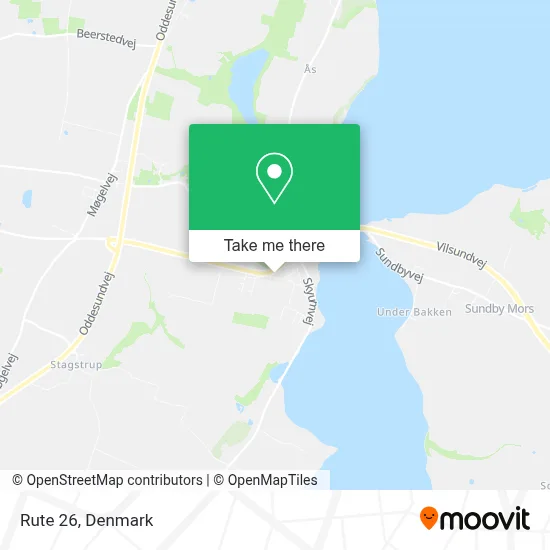 Rute 26 map