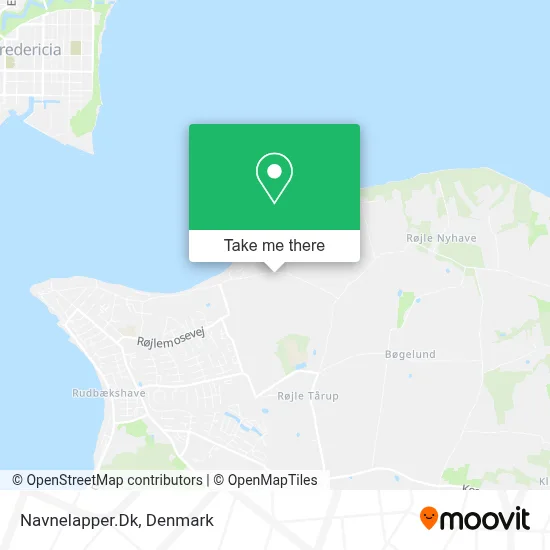 Navnelapper.Dk map