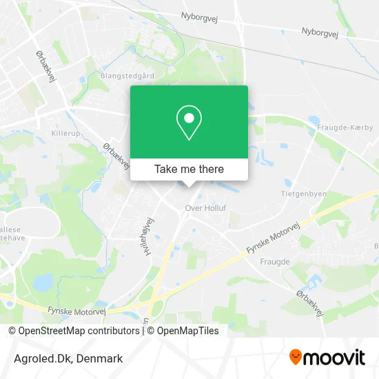 Agroled.Dk map